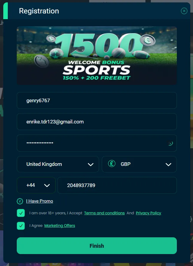 Step-by-Step Registration Process at Rolletto Casino