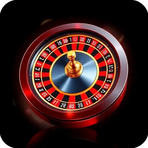 Roulette wheel close-up